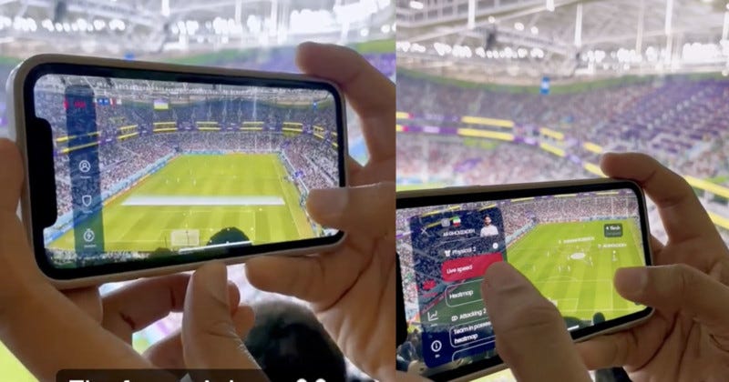 Fans at the World Cup Can Use AR App to Scan Pitch and Players in Real Time  | PetaPixel