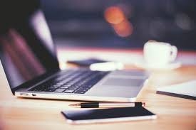 laptop and phone and coffee laptop and phone and coffee
