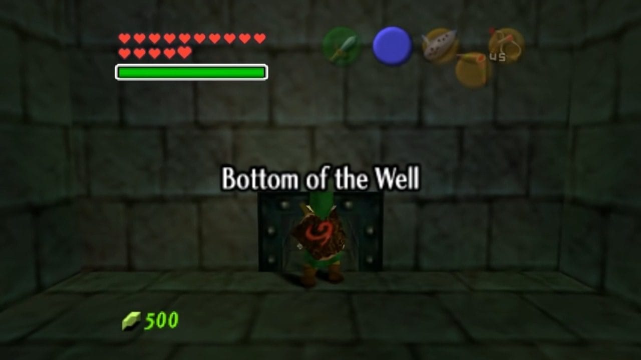 Ocarina of Time Walkthrough: Bottom of the Well - Zelda Central Ocarina of Time Walkthrough: Bottom of the Well - Zelda Central