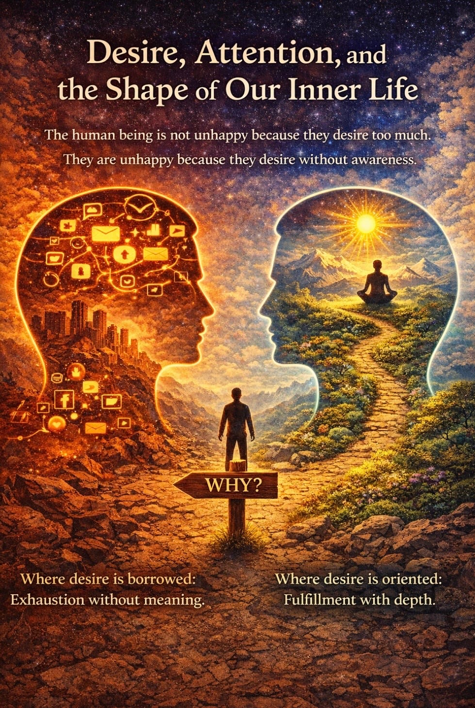 Desire, Attention, and the Shape of our inner Life