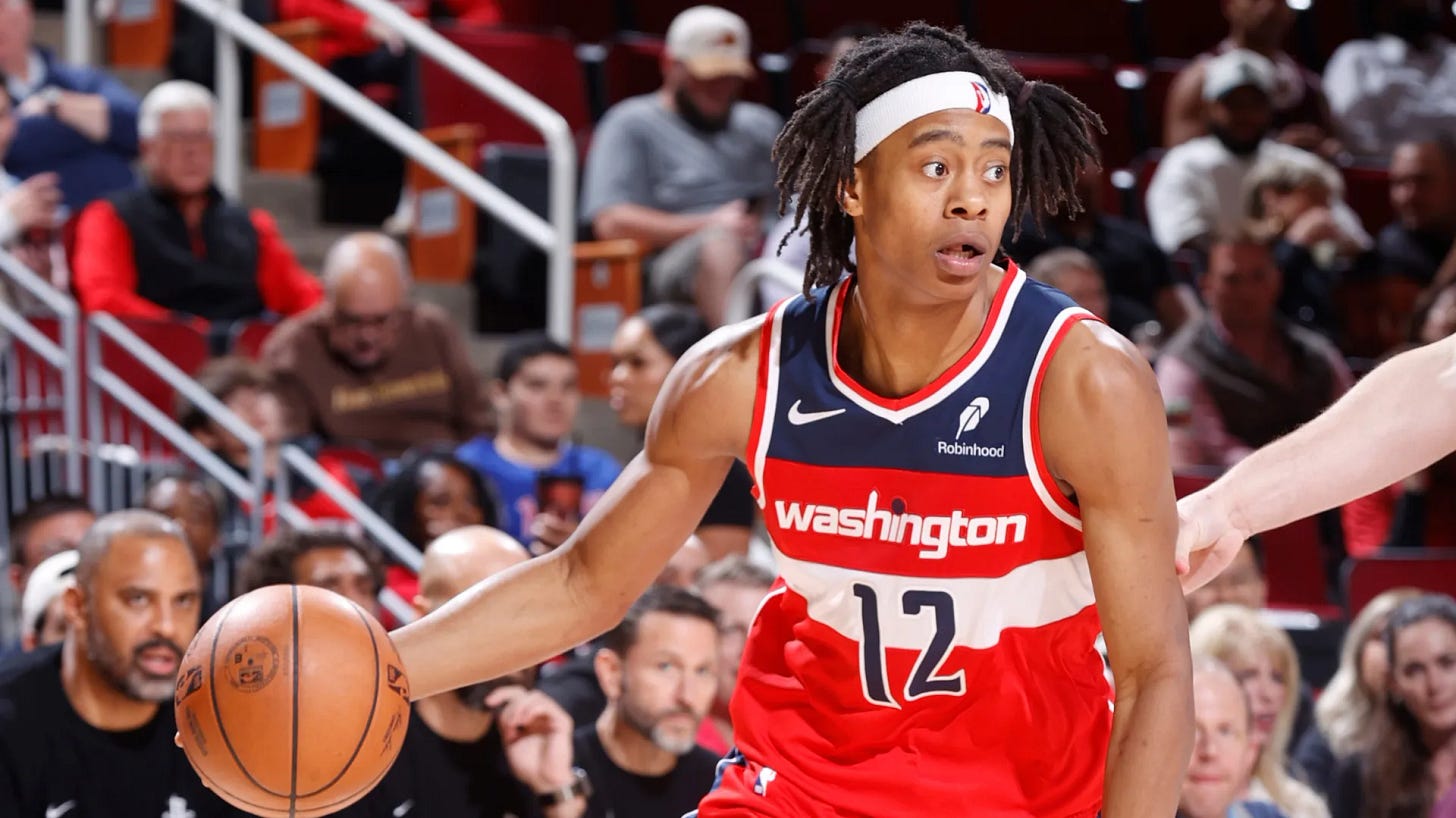 Wizards rookie Tre Johnson out for weeks with hip injury