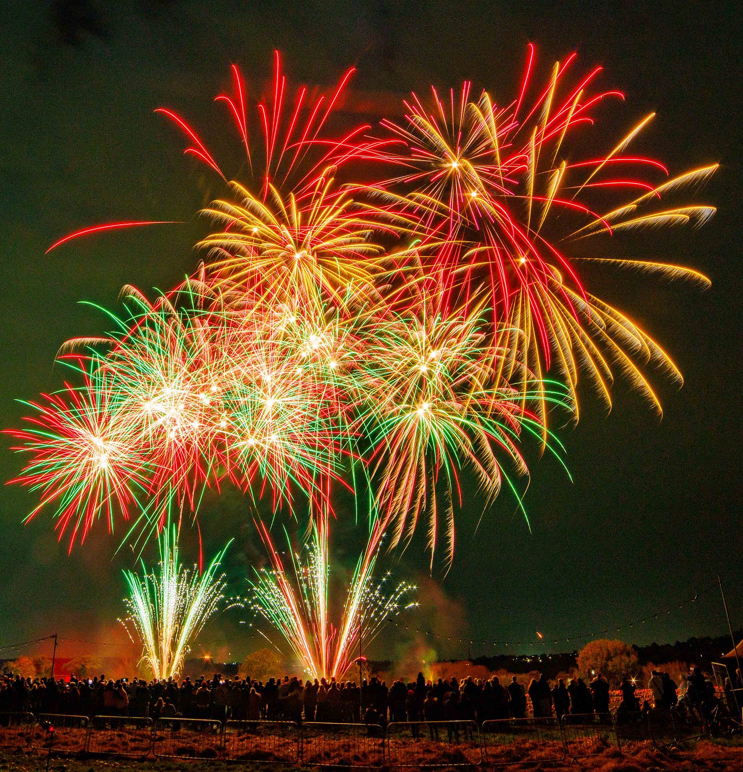Fireworks over Bristol