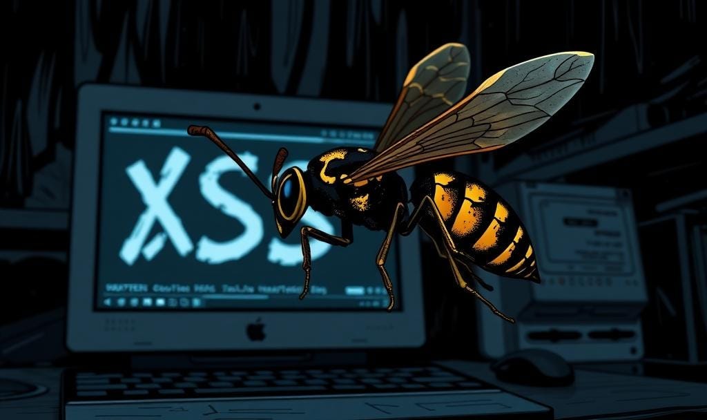 ToxSec XSS - Hacker Illustration
