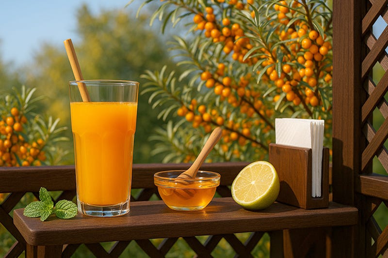 Cătina, busola acidității gustului