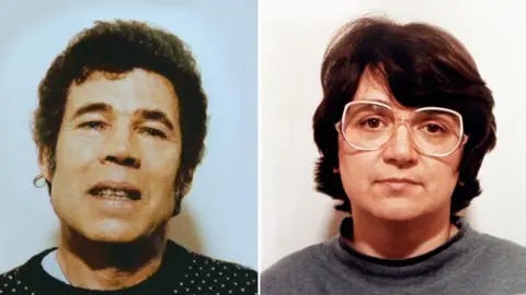 The 12 victims of Fred and Rosemary West