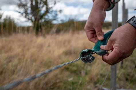 The garden hose hack for anglers and barbed wire fences.