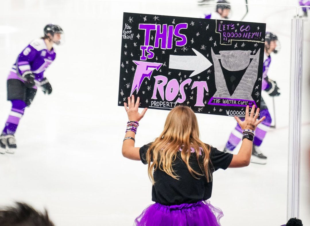 Sign: This is Frost Property.