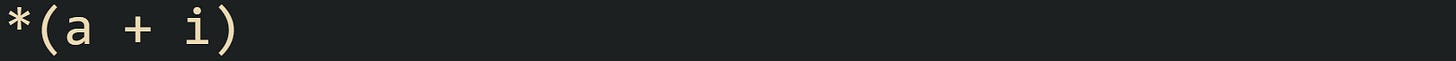 *(a + i) *(a + i)