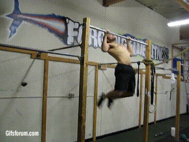 Butterfly Kipping Pull-up Gif- I made it to study the form as I'm learning,  we should make more of them as reference! : r/crossfit