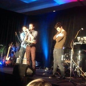 Tormenting Gil while Matt...dances?