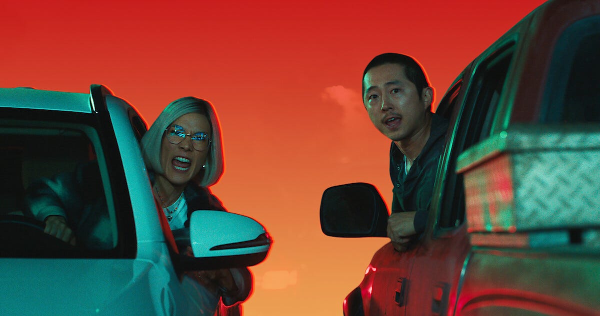 BEEF' Steven Yeun and Ali Wong in Full Rage Mode Video - Netflix Tudum