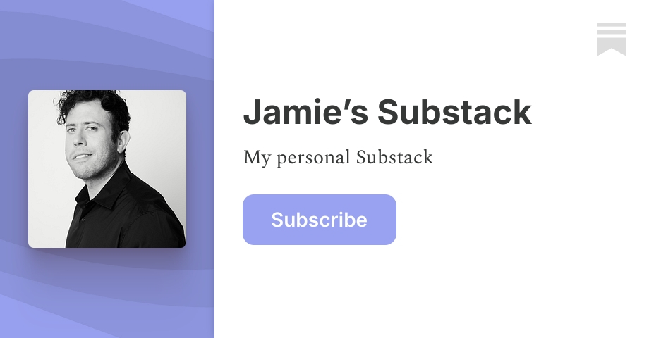 Jamie’s Substack | James Kirchick | Substack