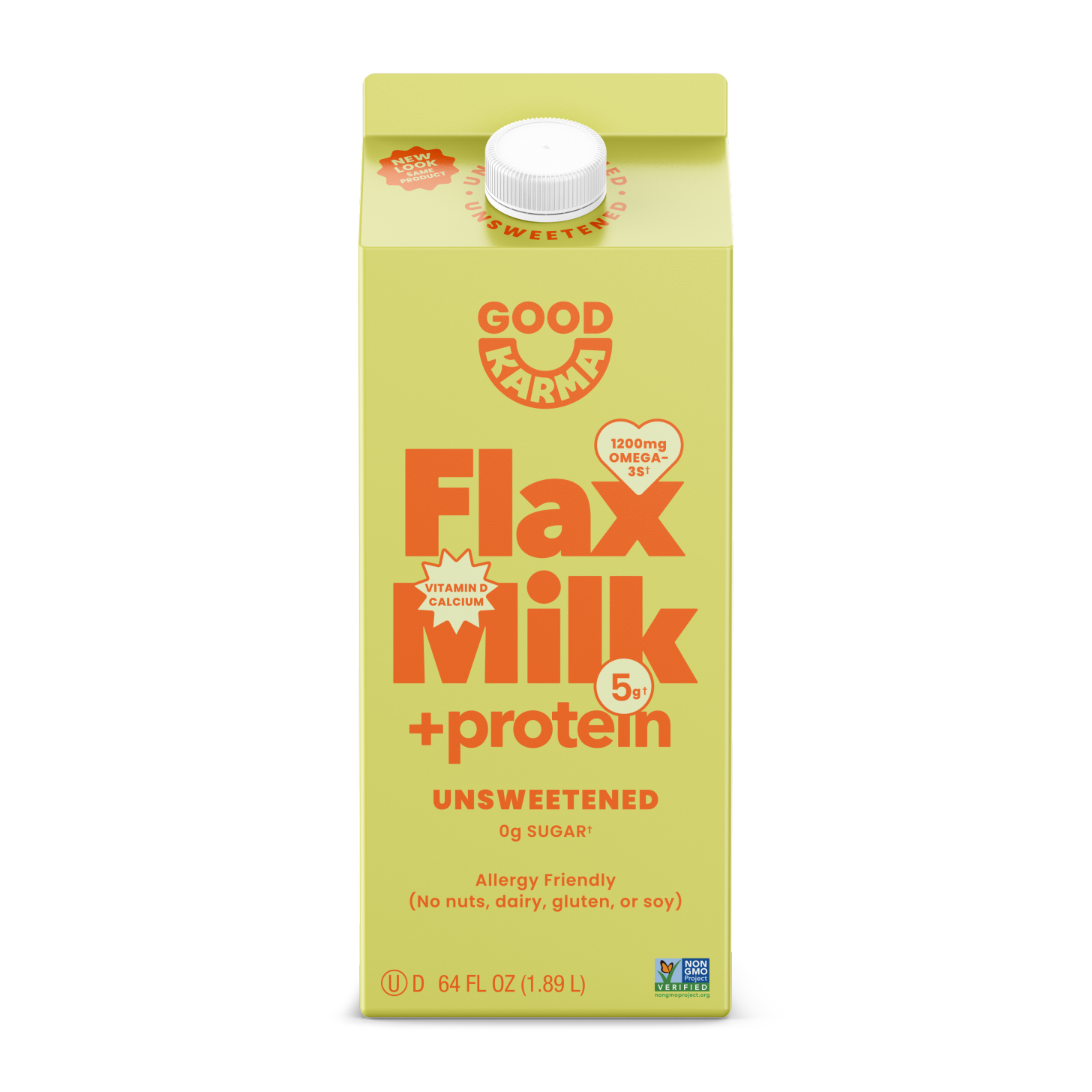 Unsweetened Flaxmilk + Protein