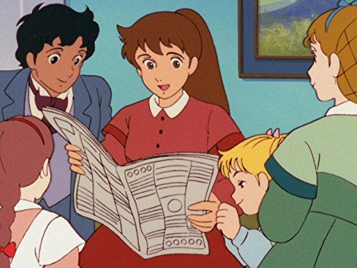 Tales of Little Women cartoon and anime