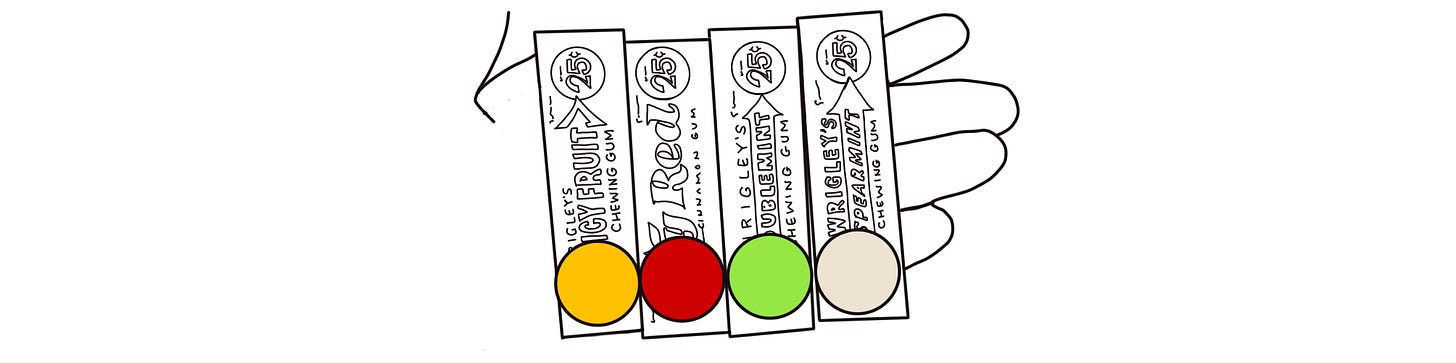 Gum illustration Gum illustration