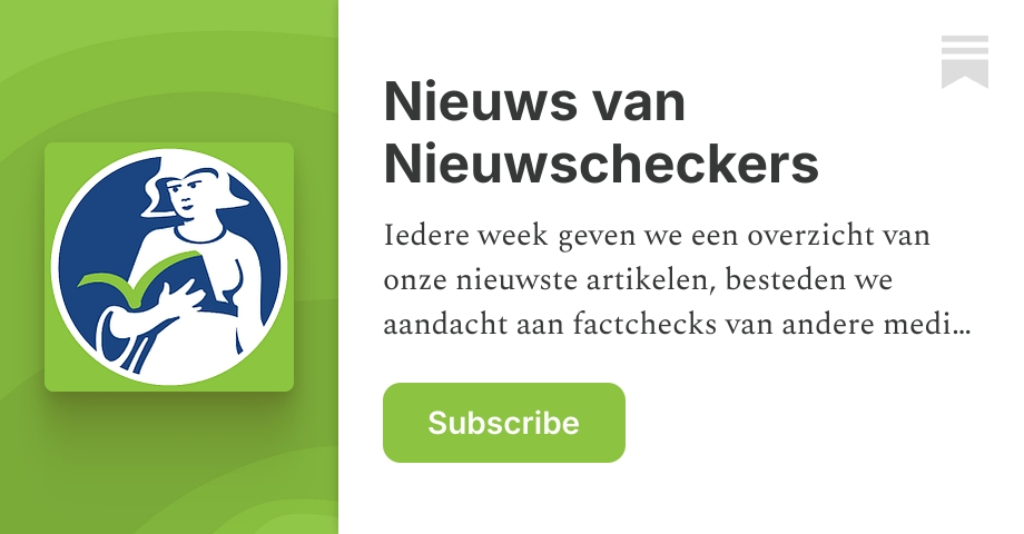 Nieuws van Nieuwscheckers