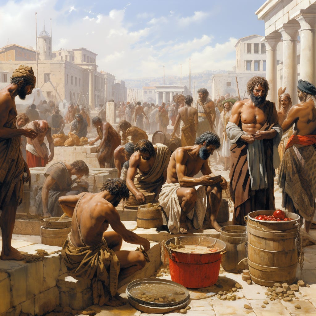 Greek Slavery - History for kids