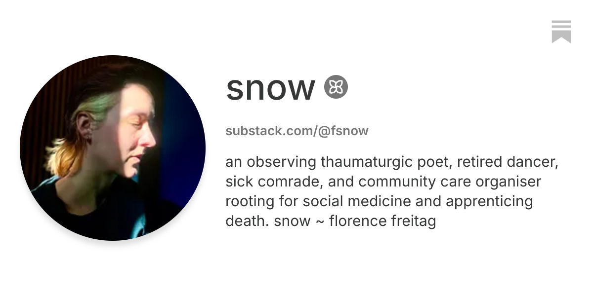 snow | Substack