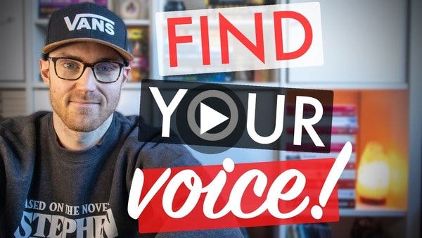 Finding your voice as a writer (might not be what you think it is) Finding your voice as a writer (might not be what you think it is)
