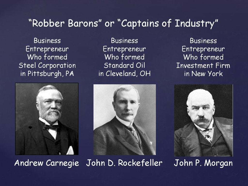 Robber Barons” or “Captains of Industry” - ppt download
