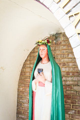 Padre Pio Shrine May Crowning Theology of Home Flower Crown