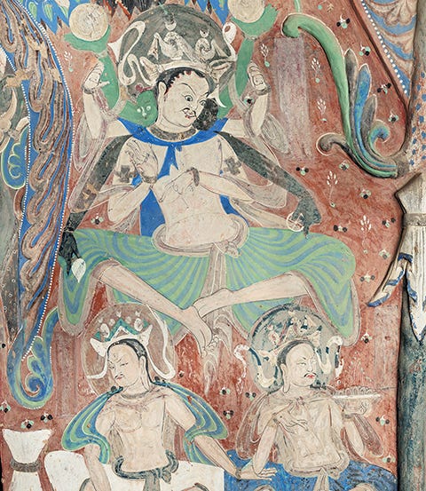 第 285 窟複製洞窟｜來源：Getty Research Institute / Dunhuang Academy