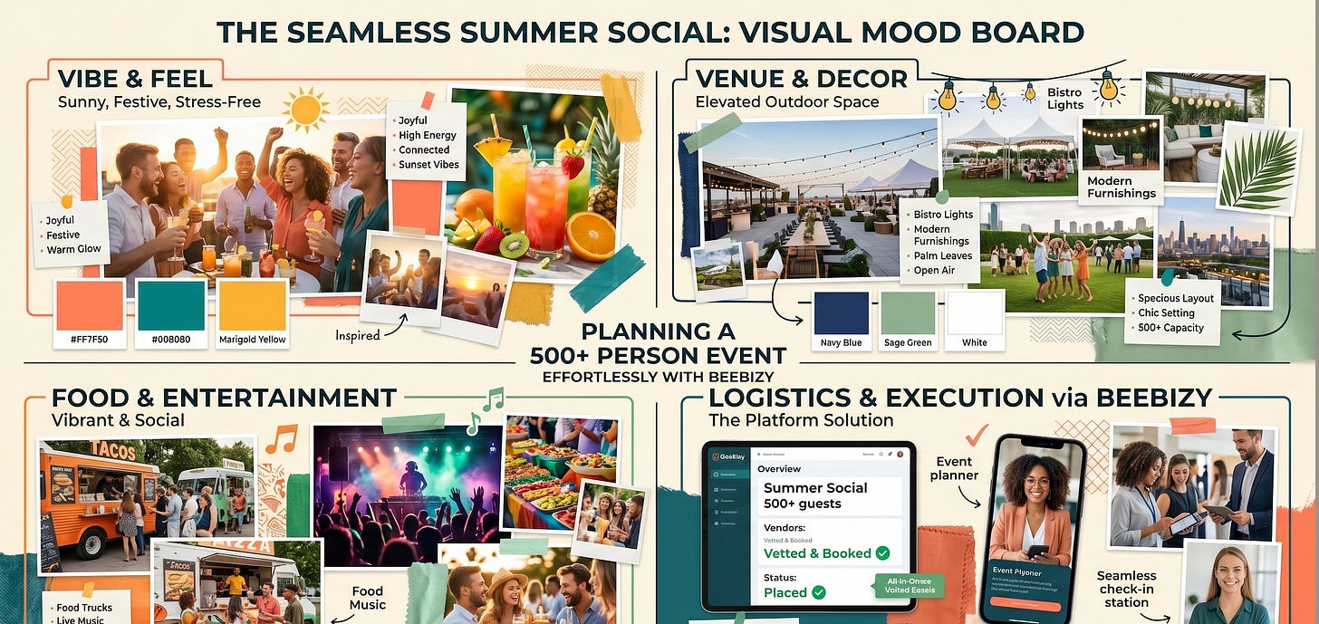 How to Plan a 500+ Person Summer Social 