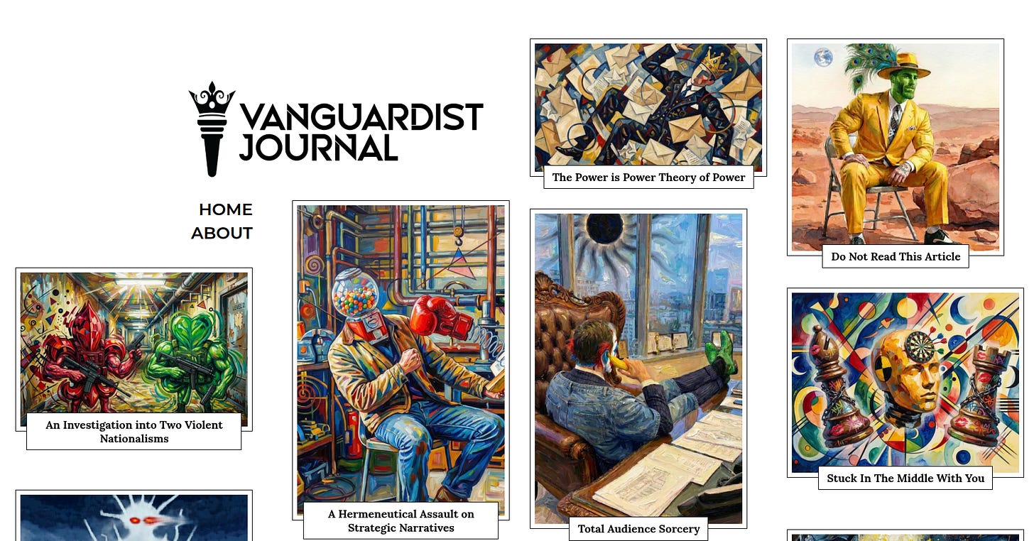 https://vanguardistjournal.substack.com/