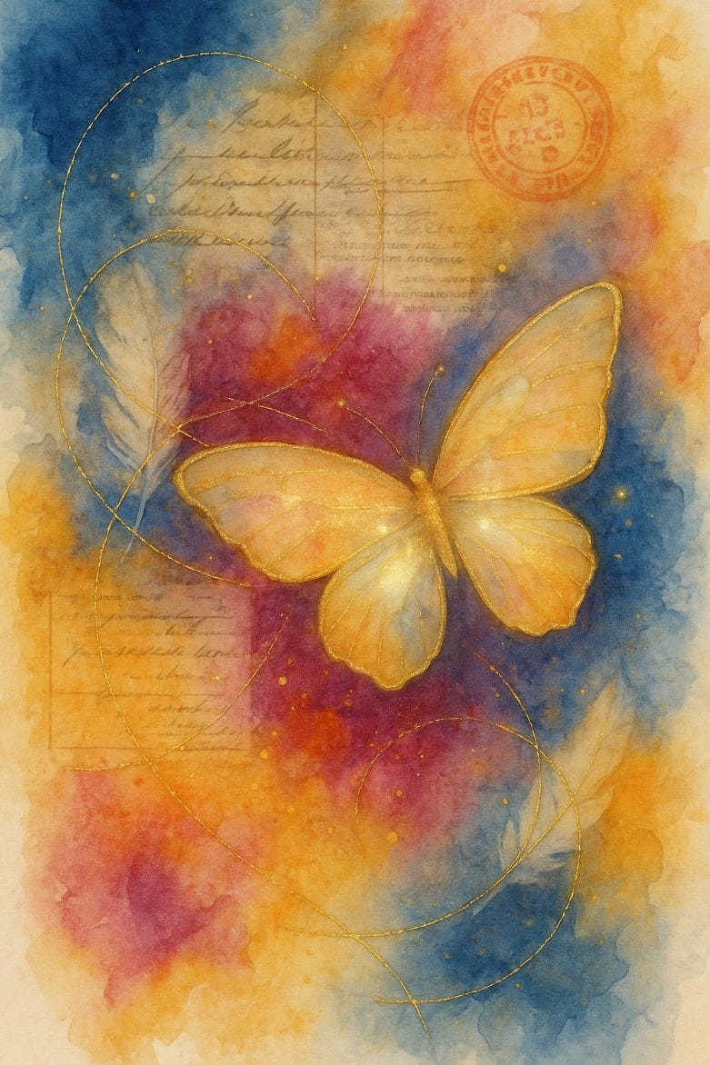 Trouvaille image - Creative Envisioning - Power word for July - CreaTEAvity Studio