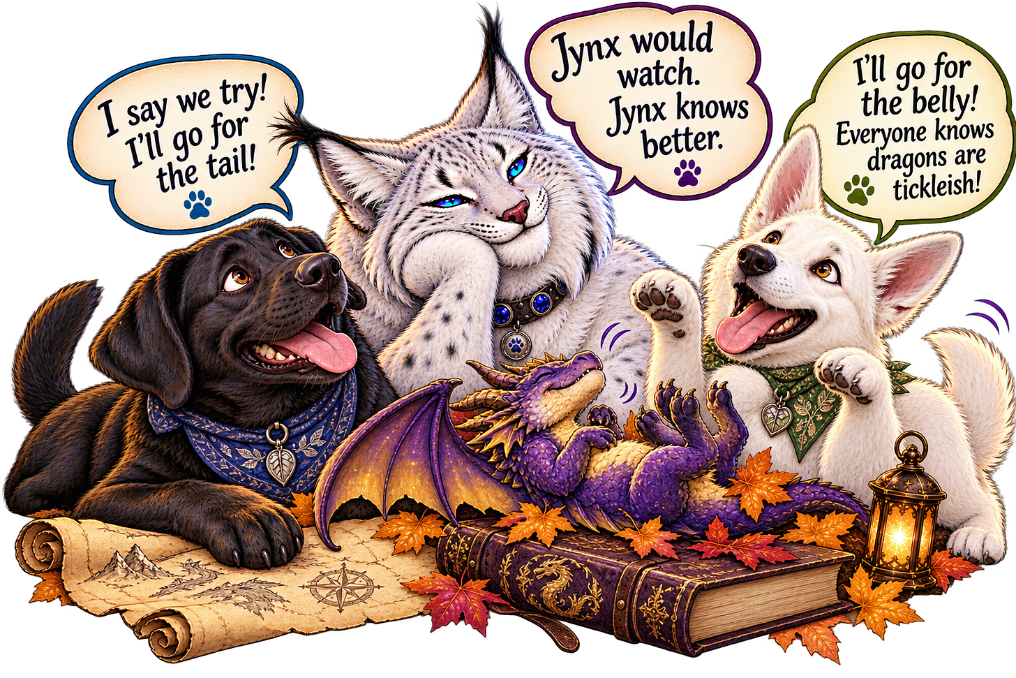 Barrow saying they should try tickling a dragon. Jymx saying he's not stupid enough. Spirit saying they should too. Barrow saying they should try tickling a dragon. Jymx saying he's not stupid enough. Spirit saying they should too.