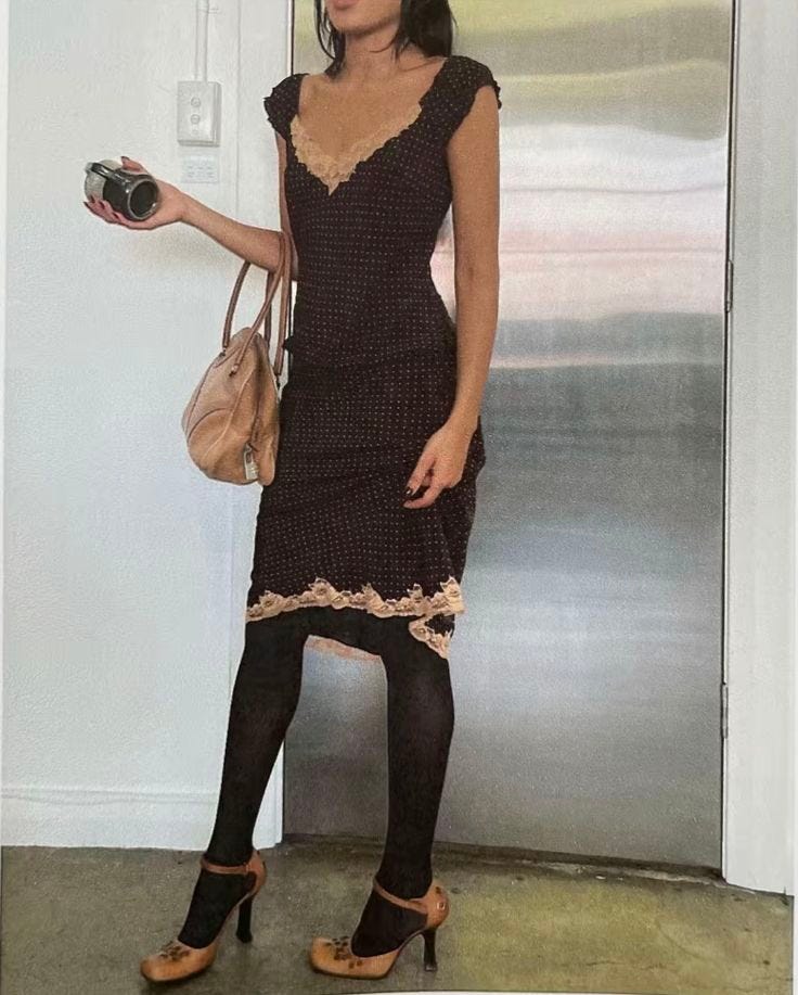 white lace long sleeve dress Olive