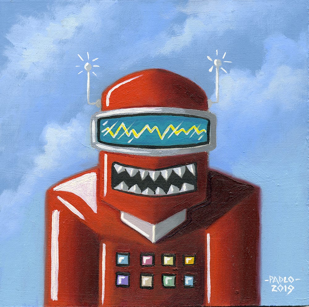 Robot Art - Robot Painting — JOHN PADLO ART Robot Art - Robot Painting — JOHN PADLO ART