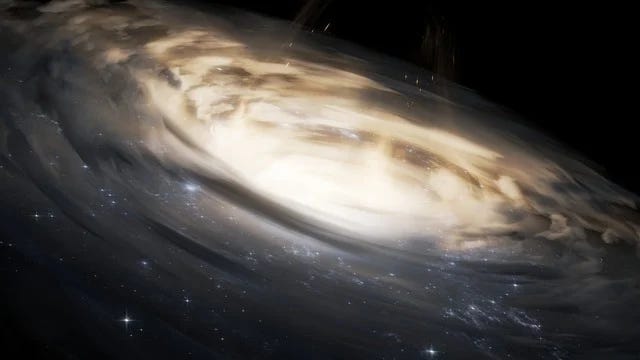 Free Space Galaxy illustration and picture
