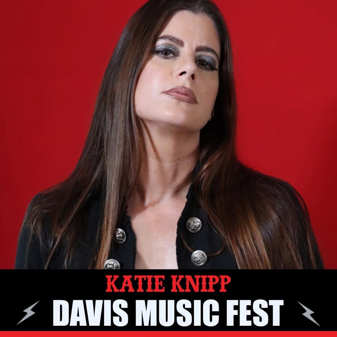 May be an image of 1 person and text that says 'KATIE KNIPP DAVIS MUSIC FEST'