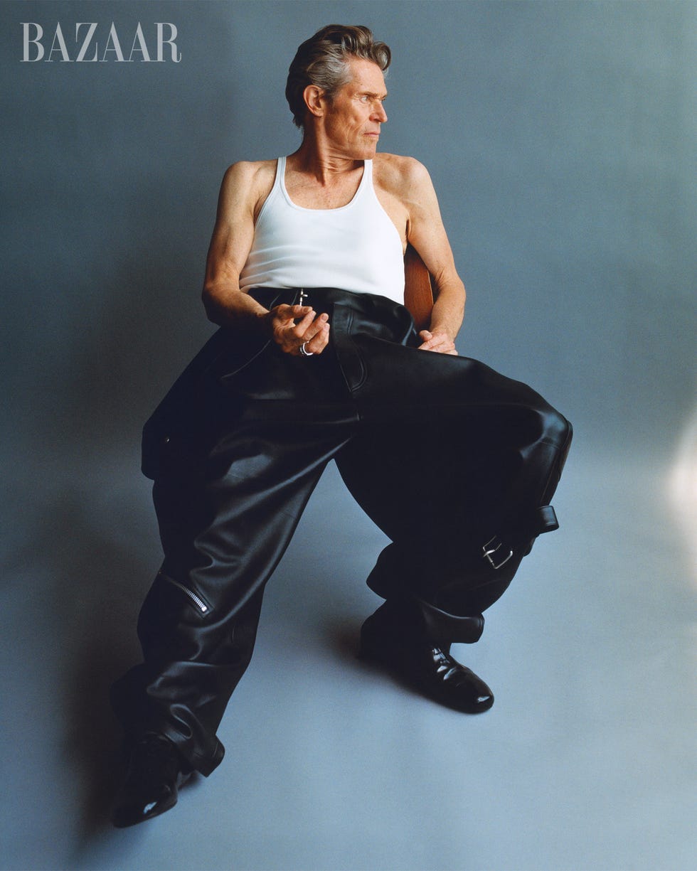 willem dafoe harpers bazaar september 2024 icons