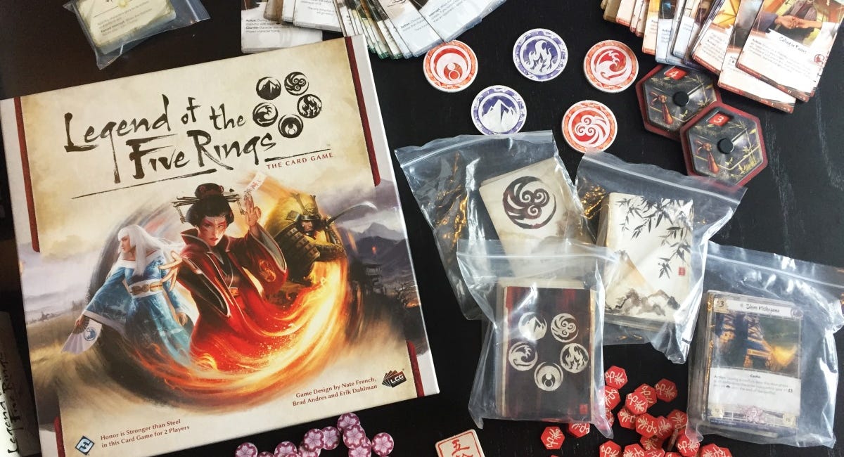 Fiction Writer Laments Fantasy Flight Games Removing Links To All Of His Legend Of The Five Rings Work