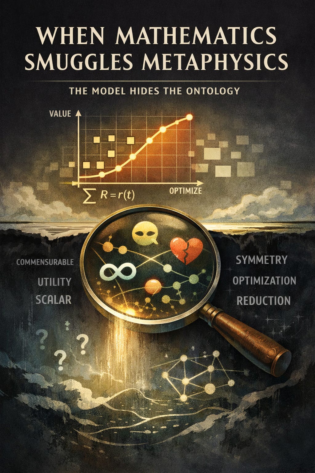 When Mathematics Smuggles Metaphysics - by Mark Davey