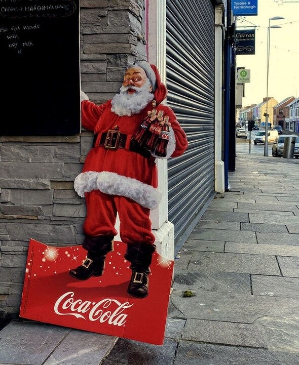 File:Coca-Cola Santa, Omagh - geograph.org.uk - 7926716.jpg