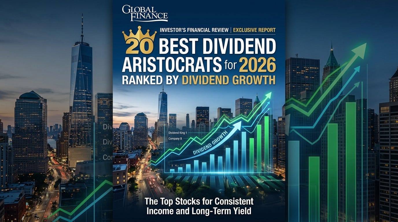 20 Best Dividend Aristocrats for 2026, Ranked by Dividend Growth