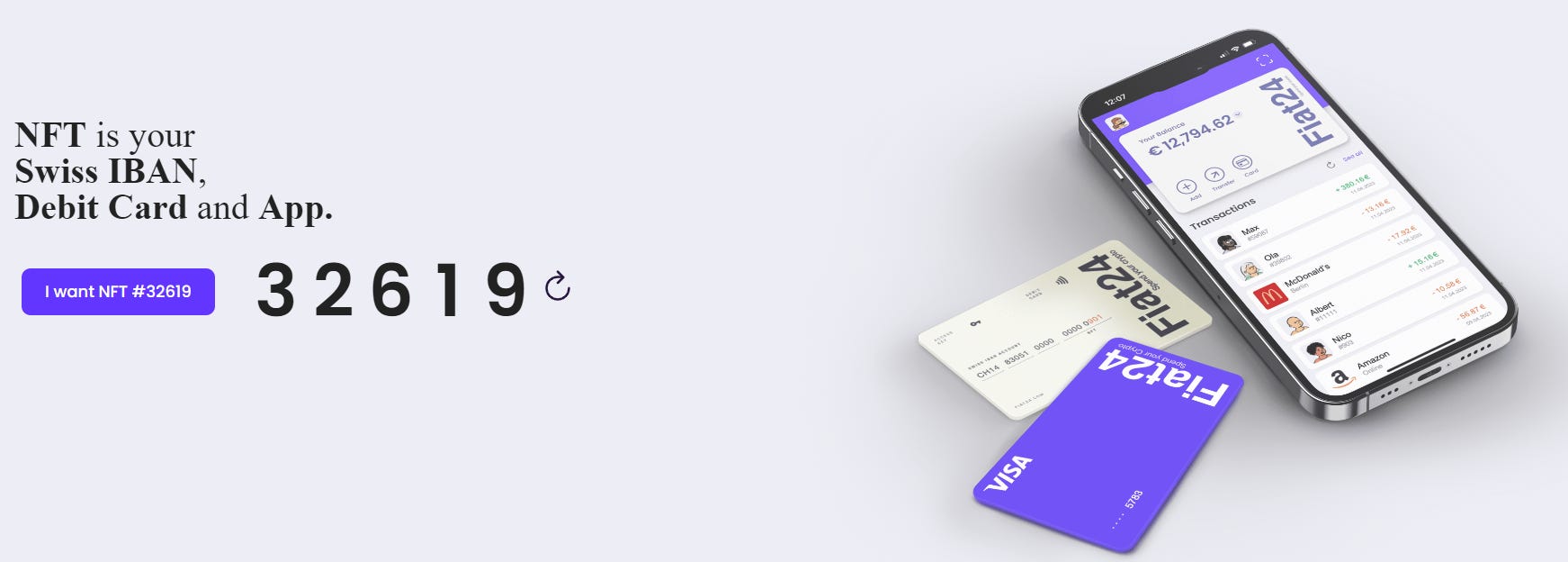 Fiat24 - Tu NFT ➡ Tu Banco 🏧 - by Jay - Crypto101