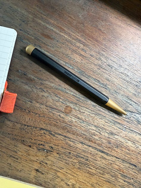 pictures and a short video of Adam Ming starting his routine with a date stamper.