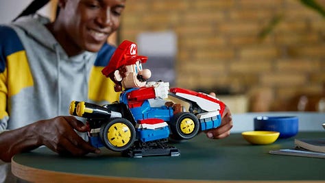 LEGO Mario Kart set