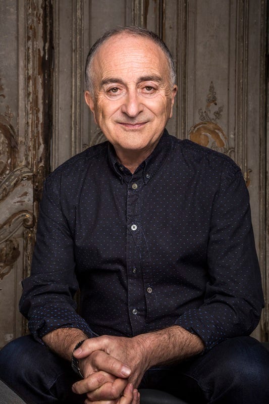Sir Tony Robinson and Oz Clarke