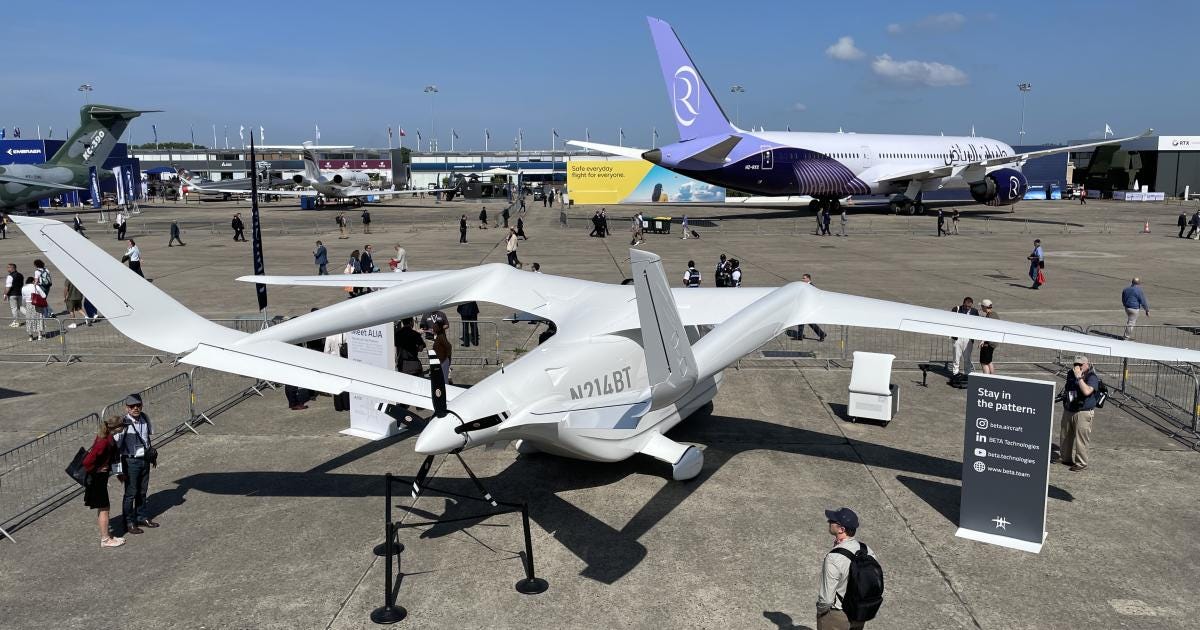 Beta Technologies Alia CX300 Beta Technologies Alia CX300