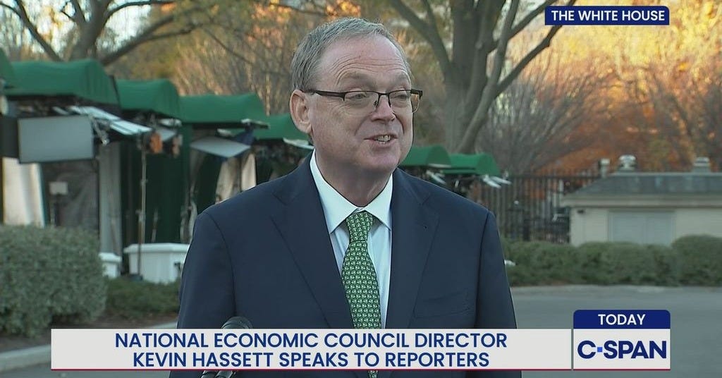 National Economic Council Director Hassett Interviewed at Economic Club of  Washington | Video | C-SPAN.org