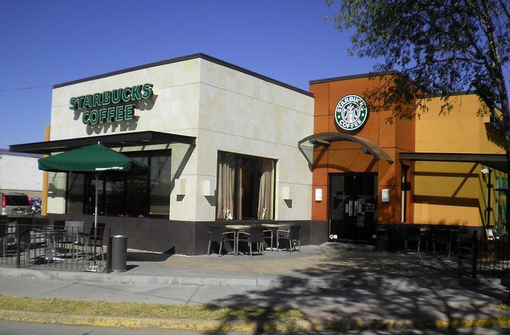 Starbucks en Colosio y Zaragoza en Aguascalientes
