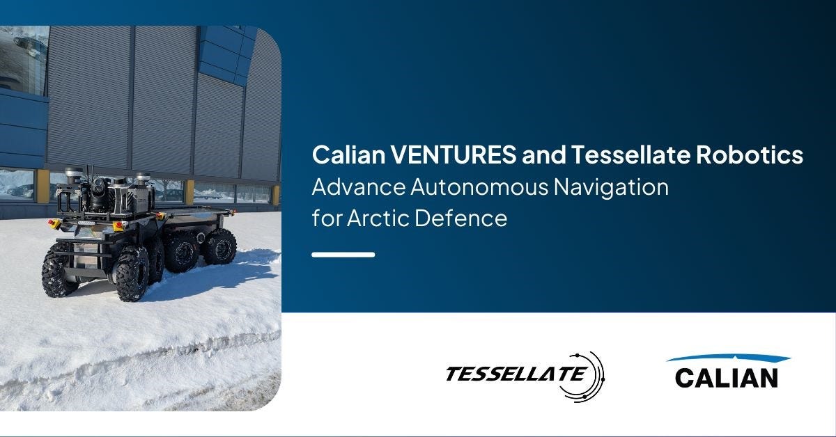 Calian VENTURES and Tessellate Robotics Advance Autonomous Navigation for Arctic Defence | ASDNews Calian VENTURES and Tessellate Robotics Advance Autonomous Navigation for Arctic Defence | ASDNews