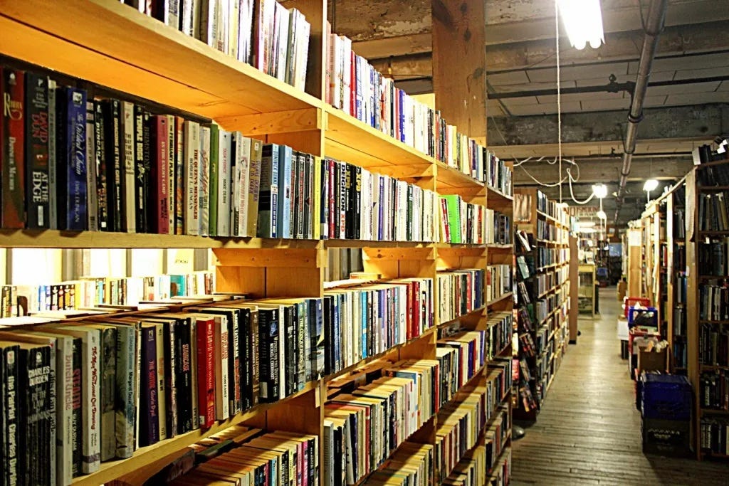 Photo of John King Books interior Photo of John King Books interior