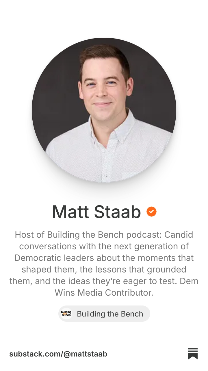 Matt Staab | Substack