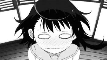 Download Kosaki Onodera Anime Nisekoi Surprised Emotions Gif